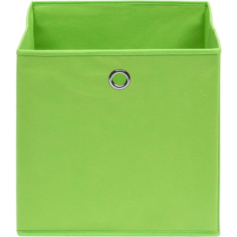 28 x 28 x 28 cm Tessuto non tessuto ca  Scatola portaoggetti menta 