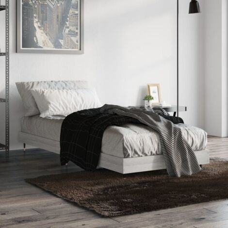Giroletto Grigio Sonoma 75x190 cm in Legno Multistrato vidaXL (1/5)