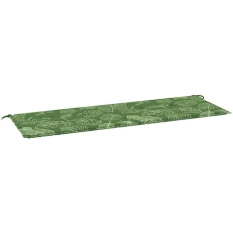 Cuscino panca da giardino vidaxl leaf pattern impermeabile antiscivolo (1/5)
