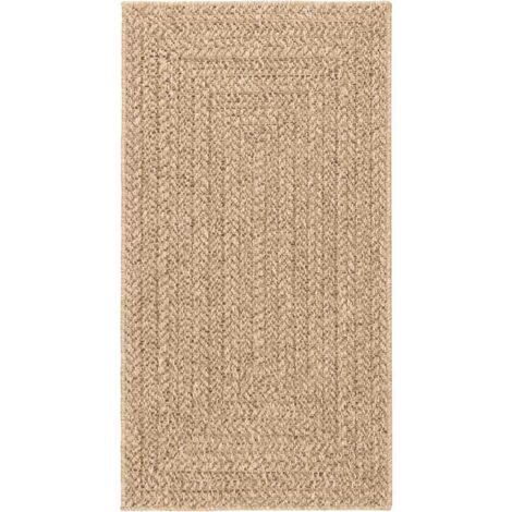 Tappeto ZIZUR 80x150 cm Aspetto Iuta per Interni ed Esterni vidaXL