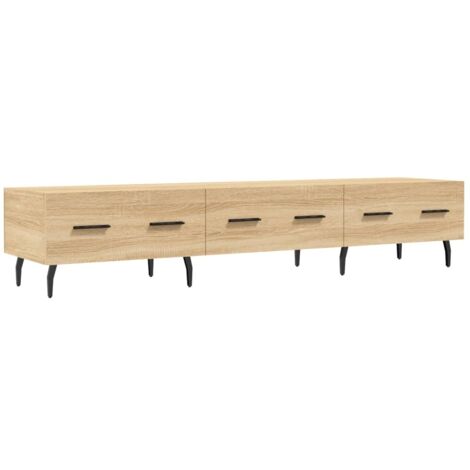 Mobile TV,Porta TV,Mobile Porta TV Rovere Sonoma 150x30x50 cm in Legno Multistrato CFW36615 | Leroy Merlin