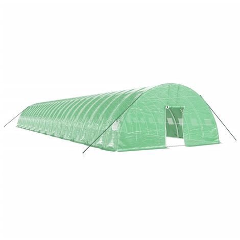 Serra con Telaio in Acciaio Verde 144 m² 24x6x2,85 m vidaXL