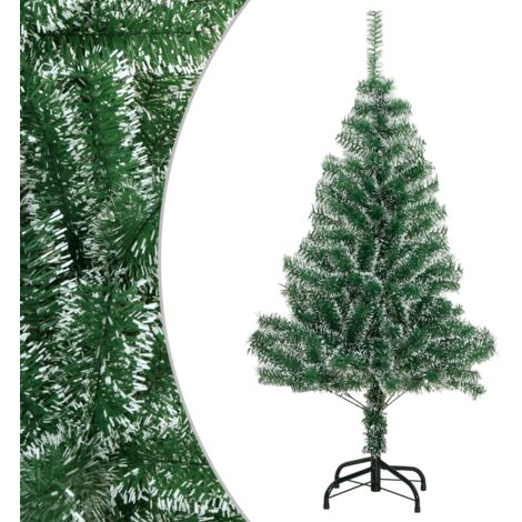 VidaXL Albero Di Natale Artificiale Con Neve Floccata 120 Cm PVC E Pe 86546399