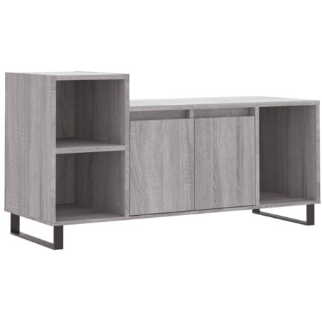 vidaXL Mobile TV Grigio Sonoma 100x35x55 cm in Legno Multistrato (1/5)