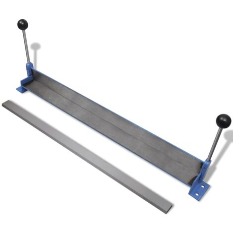 vidaXL Piegatrice Lamiera in Acciaio Manuale 760 mm