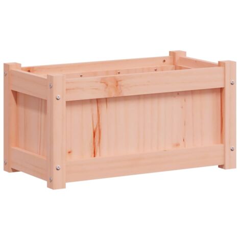 VidaXL Fioriera In Legno Massello - Fioriera Da Giardino 90x60x23 Cm In Legno Massello Di Douglas 93612121