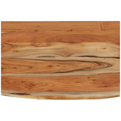 Mensola a Muro 60x40x3,8cm Rettangolare Legno Acacia Bordi Vivi vidaXL