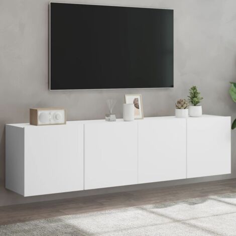 Furniture Limited - Mobili TV a Parete 2pz BiancFurniture Limited