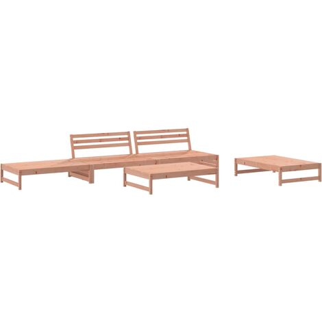 vidaXL Set Salotto da Giardino 5 pz in Legno Massello di Douglas (1/5)