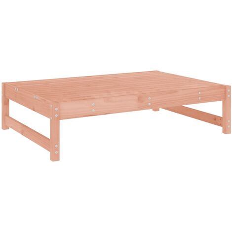 vidaXL Poggiapiedi da Giardino 120x80 cm in Legno Massello di Douglas
