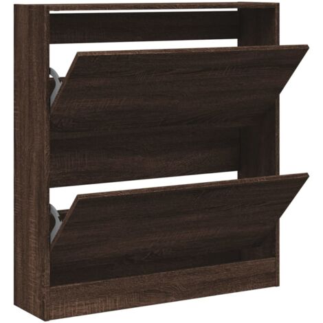 Scarpiera 60 x 35 x 92 cm multistrato marrone 020043410