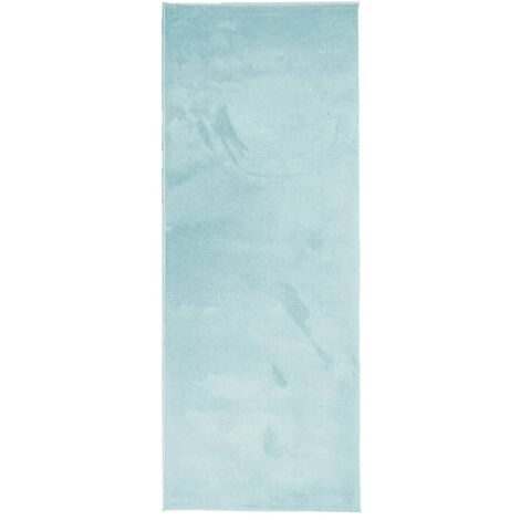 vidaXL Tappeto OVIEDO a Pelo Corto Verde 80x200 cm (1/5)