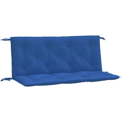 vidaXL Cuscini per Panca 2 pz Blu 120x50x7 cm in Tessuto Oxford