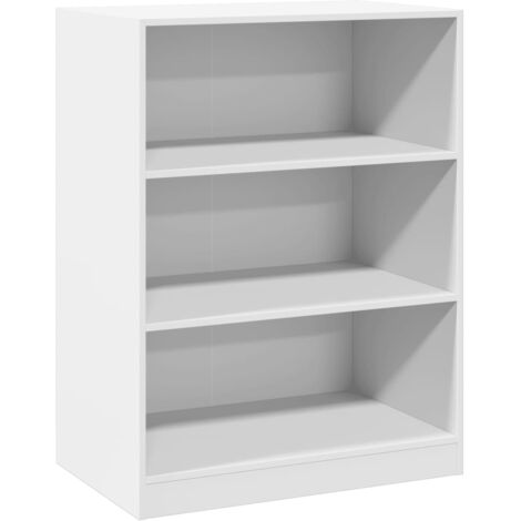 vidaXL Armadio Bianco 77x48x102 cm in Legno Multistrato