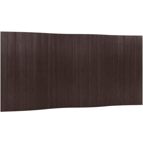 vidaXL Divisorio Ambienti Marrone Scuro Larghezza 400 cm Altezza 165 cm in Bambù