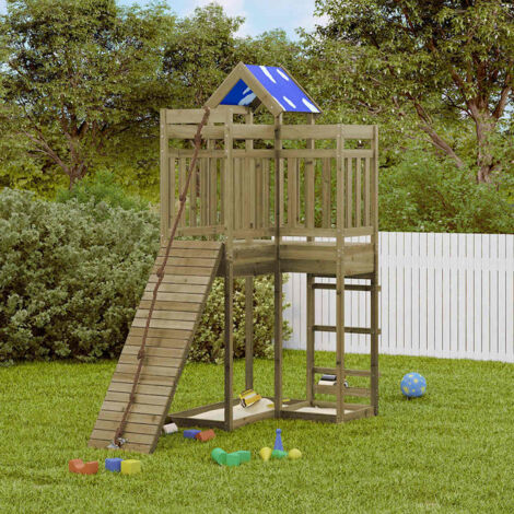 Set da Gioco da Esterno in Legno di Pino Impregnato vidaXL