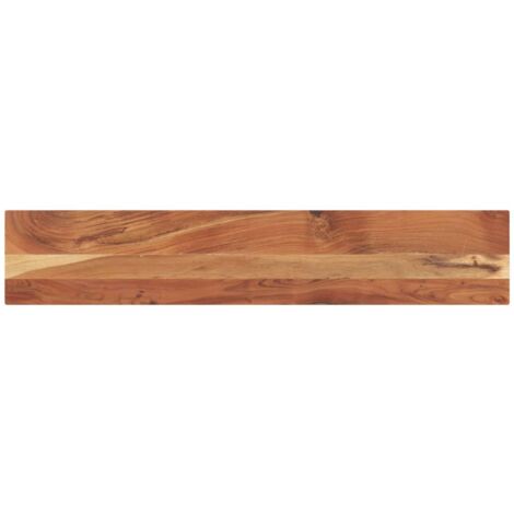 Piano Tavolo 160x20x3,8 cm Rettangolare Legno Massello Acacia vidaXL (1/5)