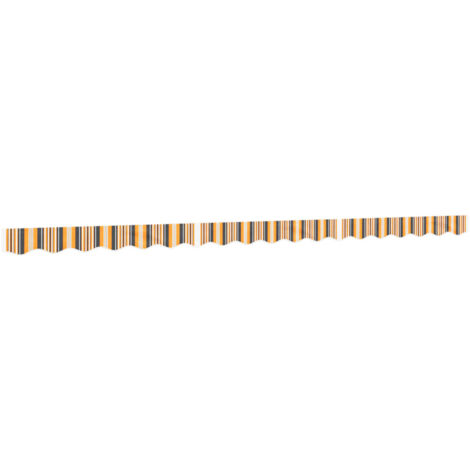 Tessuto Ricambio per Mantovana Tenda Righe Giallo Grigio 4,5 m vidaXL (1/5)