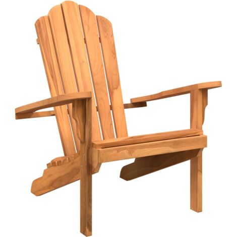 Sedia Adirondack Pieghevole In Legno Massello Di Acacia VidaXL – Per Esterno, Veranda, Giardino