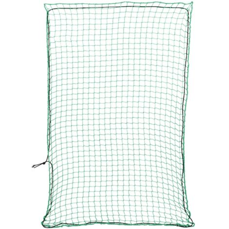 Rete per Rimorchio con Corda Elastica Verde 2,2x1,5 m in PP vidaXL