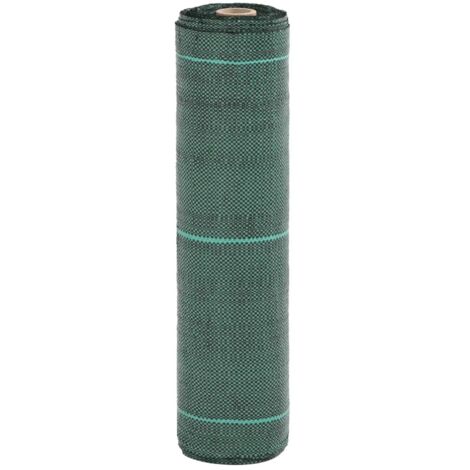 Membrana Antierbacce Verde 0,5x10 m in PP vidaXL
