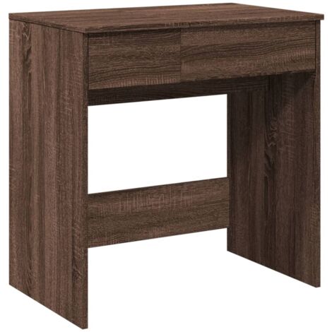 vidaXL Toeletta con Specchio Rovere Marrone 73x46,5x120 cm (1/5)