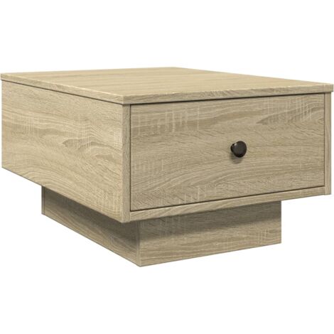 vidaXL Tavolino da Salotto Rovere Sonoma 60x45x31 cm Legno Multistrato