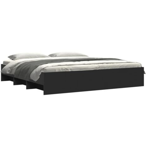 Giroletto Nero 200x200 cm in Legno Multistrato vidaXL (1/5)
