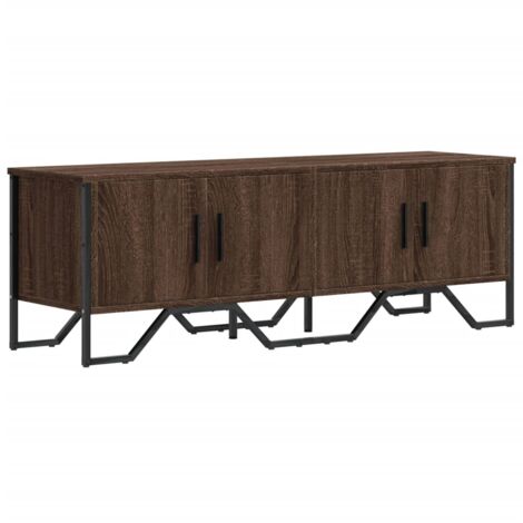 vidaXL Mobile Porta TV Rovere Marrone 122x34x41cm in Legno Multistrato (1/5)