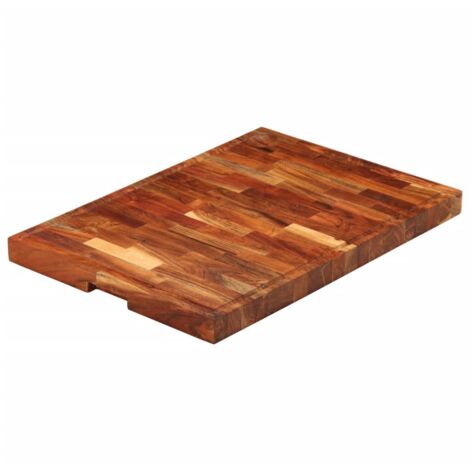 Tagliere 60x42x4 cm in Legno Massello di Acacia vidaXL