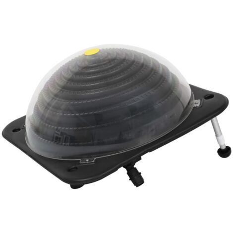 vidaXL Riscaldatore Solare per Piscina 75x75x36 cm HDPE in Alluminio
