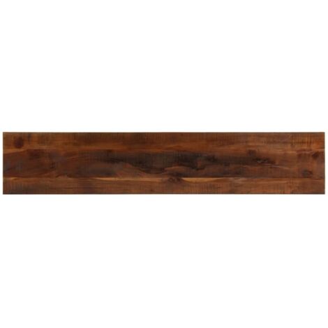 Piano Tavolo 140x20x2,5 cm Rettangolare in Massello di Recupero vidaXL