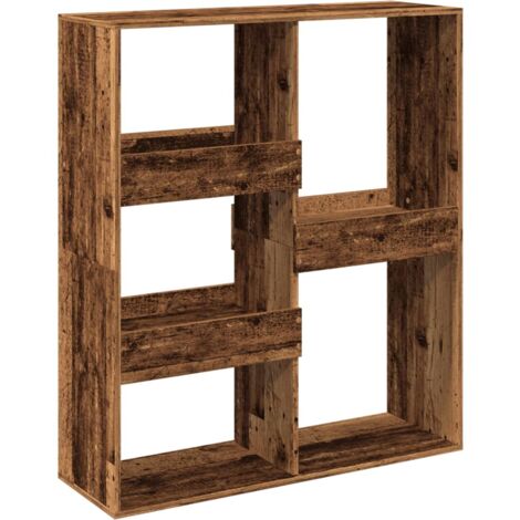 vidaXL Divisorio Legno Antico 100x33x115 cm in Truciolato (1/5)