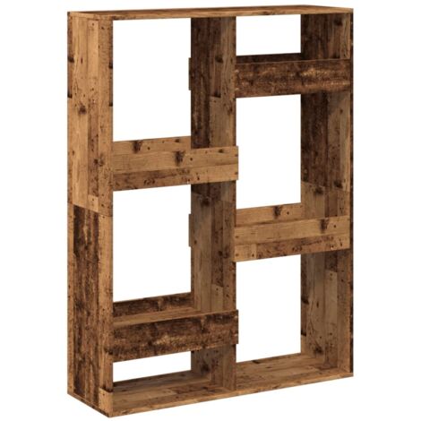 vidaXL Divisorio Legno Antico 100x33x135 cm in Truciolato