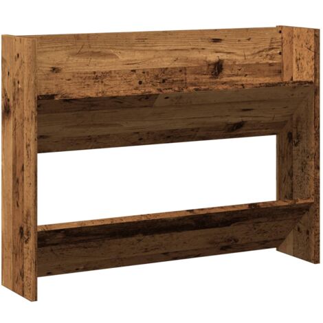 Scarpiera a Muro Legno Antico 80x18x60 cm in Truciolato vidaXL (1/5)