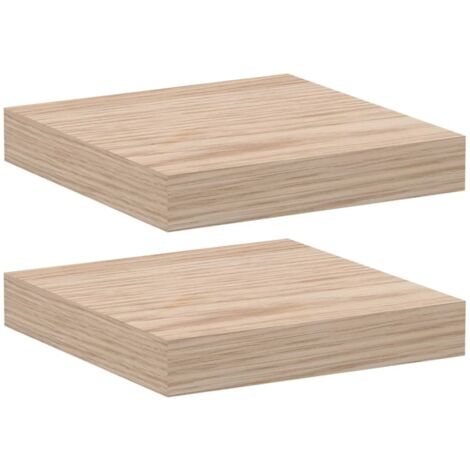 vidaXL Mensole Pensili 2 pz 23x23,5x4 cm in Truciolato