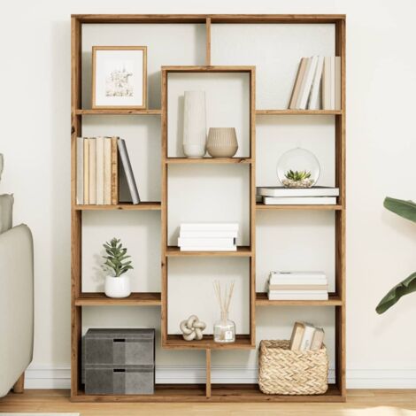 Libreria Rovere Artigianale 102x29x143 cm in Legno Multistrato vidaXL (1/5)