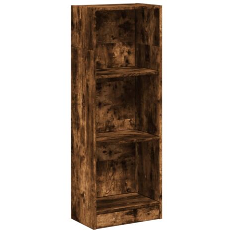 vidaXL Libreria Rovere Fumo 40x24x109 cm in Truciolato