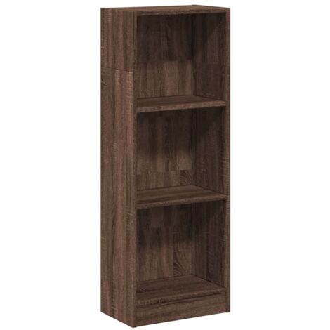 vidaXL Libreria Rovere Marrone 40x24x109 cm in Truciolato (1/5)