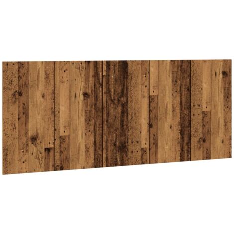 vidaXL Testiera Legno Antico 200x1,5x80 cm Legno Multistrato