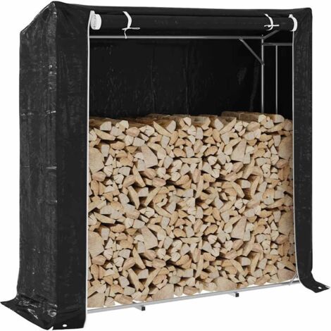 Rastrelliera per Legna con Copertura Antipioggia 200x60x200 cm vidaXL