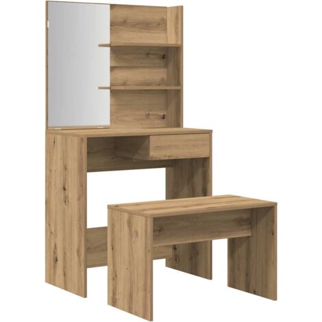 Set Toeletta Rovere Artigianale in Legno Multistrato vidaXL (1/5)