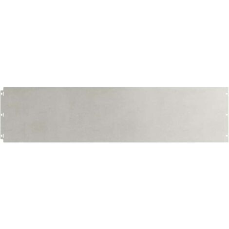 Bordure per Prato 10 pz 25x103 cm Acciaio Inossidabile vidaXL