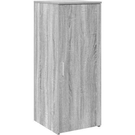 vidaXL Mobile Portaoggetti Grigio Sonoma 40x45x103,5 cm in Truciolato