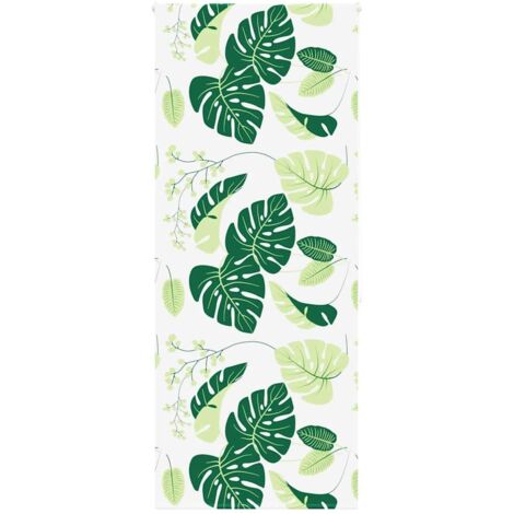 vidaXL Tenda a Rullo Doccia 110x240 cm Larghezza Tessuto 106 cm