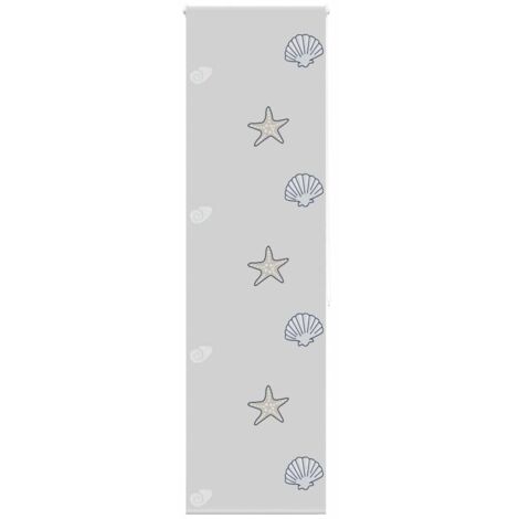 vidaXL Tenda a Rullo Doccia 70x240 cm Larghezza Tessuto 66 cm