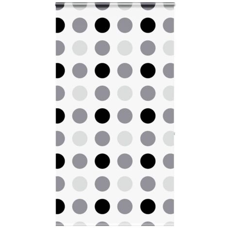 vidaXL Tenda a Rullo per Doccia Cassonetto 140x240cm Larghezza Tessuto