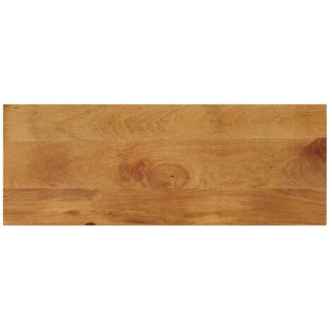 Piano per Tavolo 90x40x3,8 cm Rettangolare Legno Massello Mango vidaXL