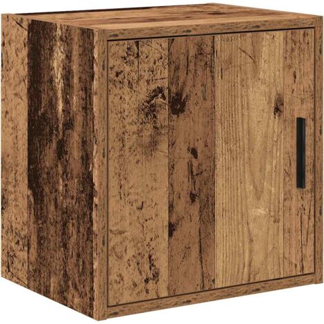 Pensile per Garage Legno Antico in Legno Multistrato vidaXL