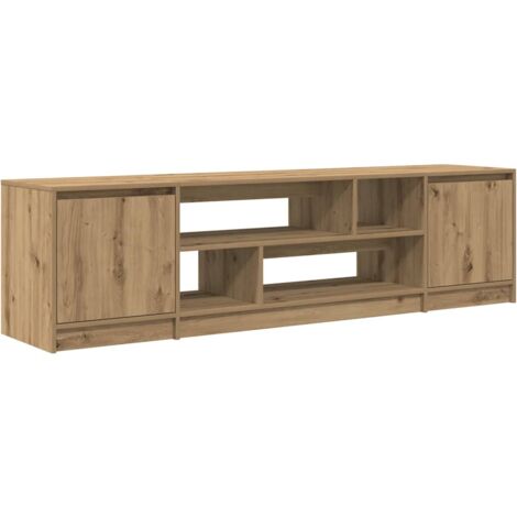 vidaXL Mobile Porta TV Rovere Artigianale 188,5x41x50cm in Truciolato (1/5)